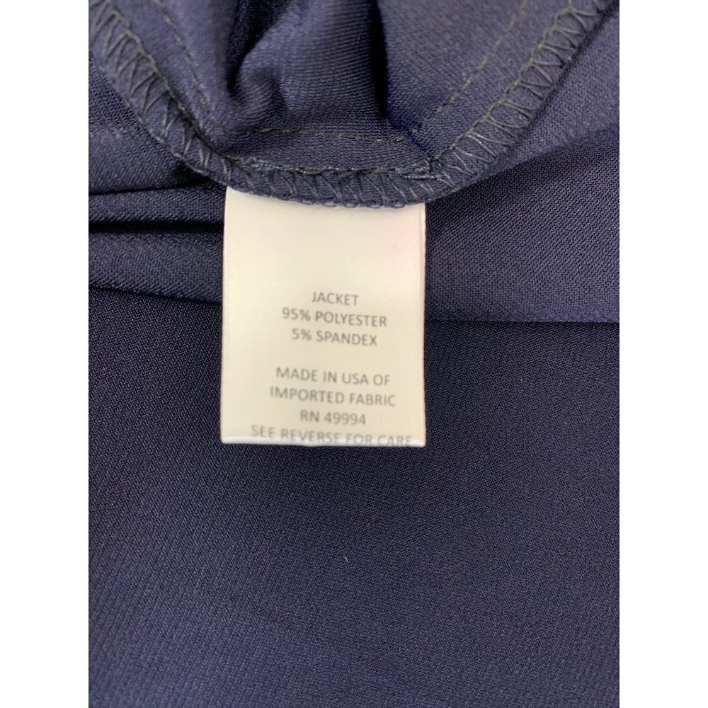 Dressbarn Women's Navy Blue Long Cardigan - Picture 5 of 6
